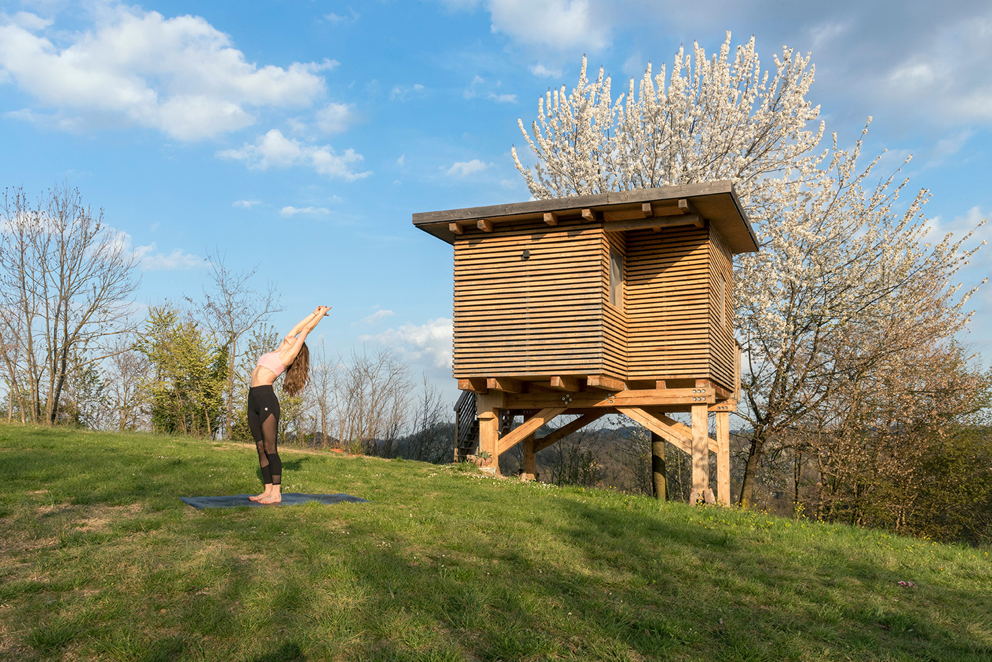 Relax e benessere all'Agriturismo Parco del Grep - Monferrato, Piemonte - Casa sugli alberi I Ciliegi